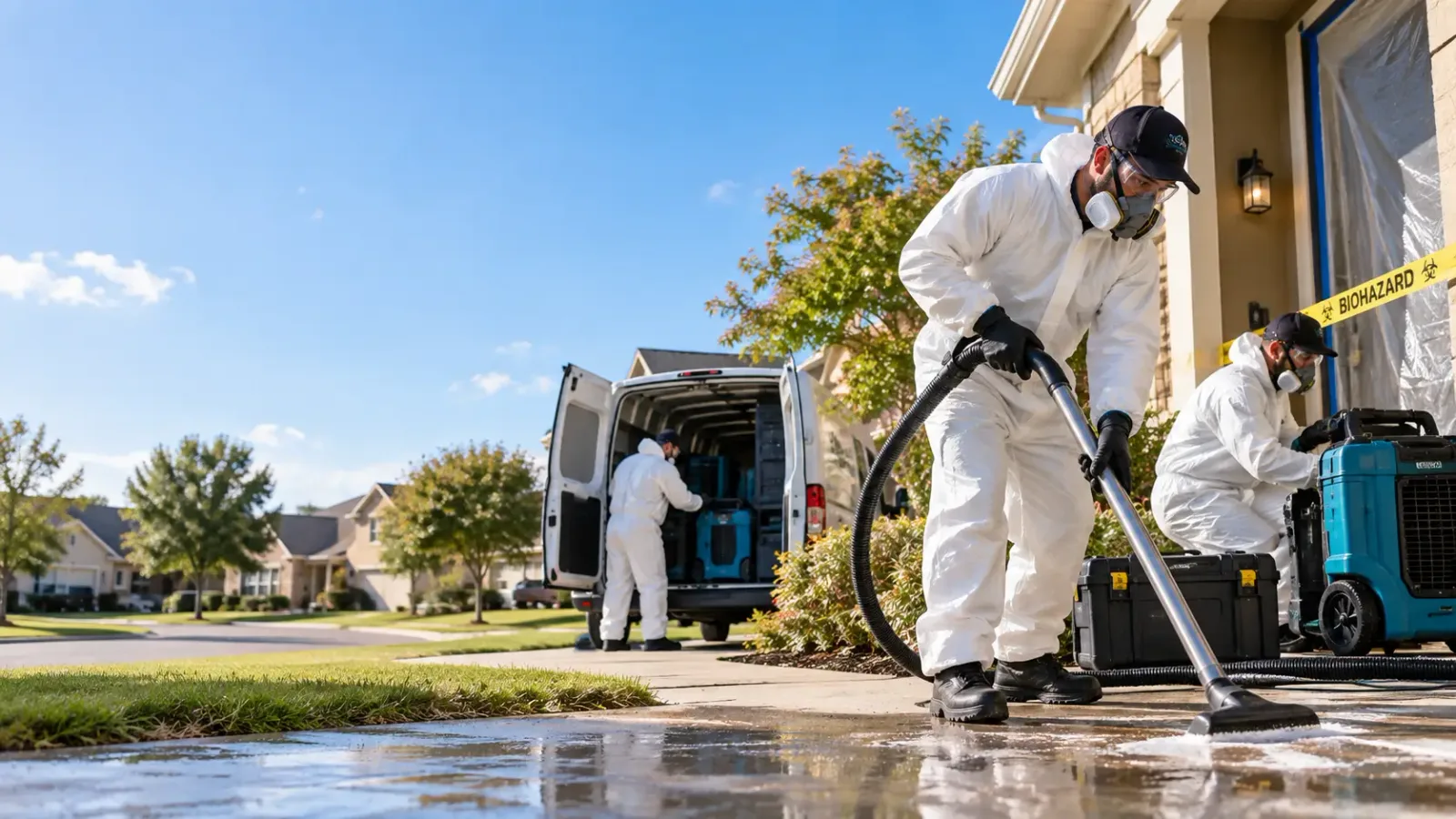 Biohazard Cleanup in Columbus City, IA